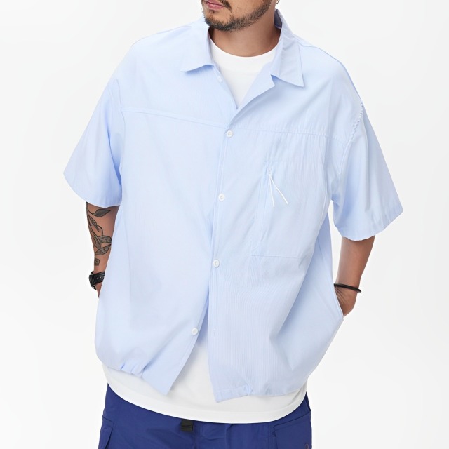 Breeze Lightweight Button-Up Shirt [1548]