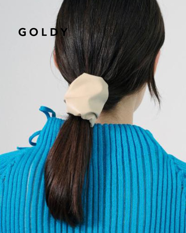 GOLDY/ゴールディ/レザー タッチ ワイド ヘアカフ/アクセサリー/6231006【追跡可能メール便180円】