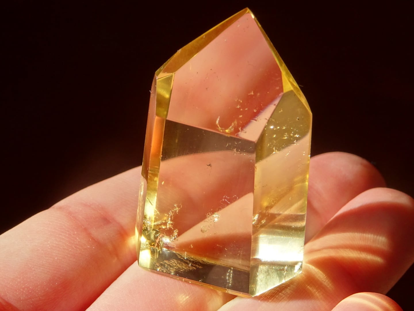 天然シトリン・ポリッシュ(High Quality) ~Hope~