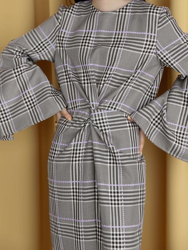 twist bell sleeve onepiece | Katrin TOKYO