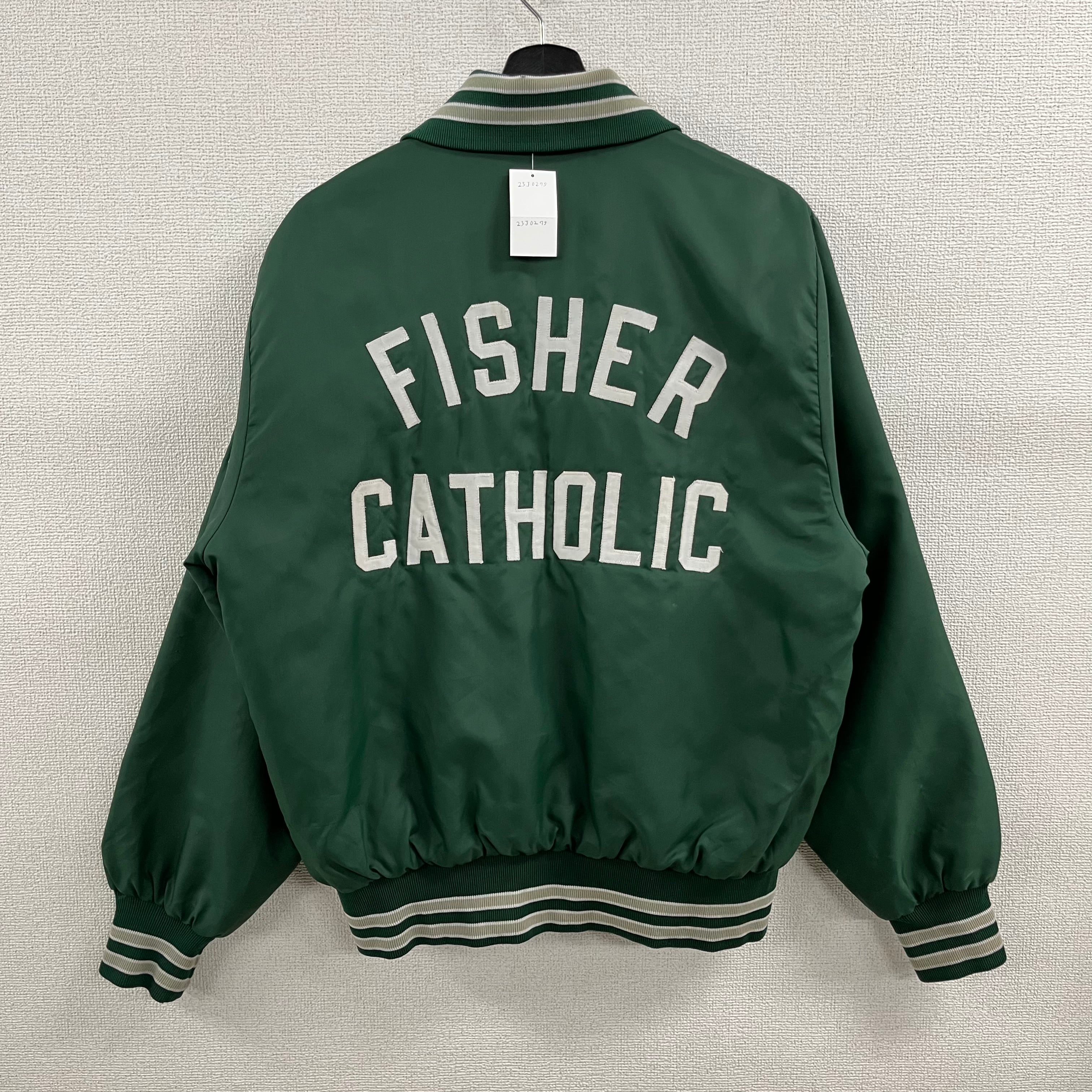 ステーキハウスリベラ スタジャン ナイロンジャケット バックプリント