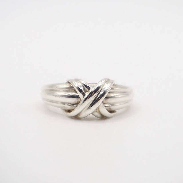 Tiffany&Co. 約14号 シグネチャー リング シルバー925 ティファニー　