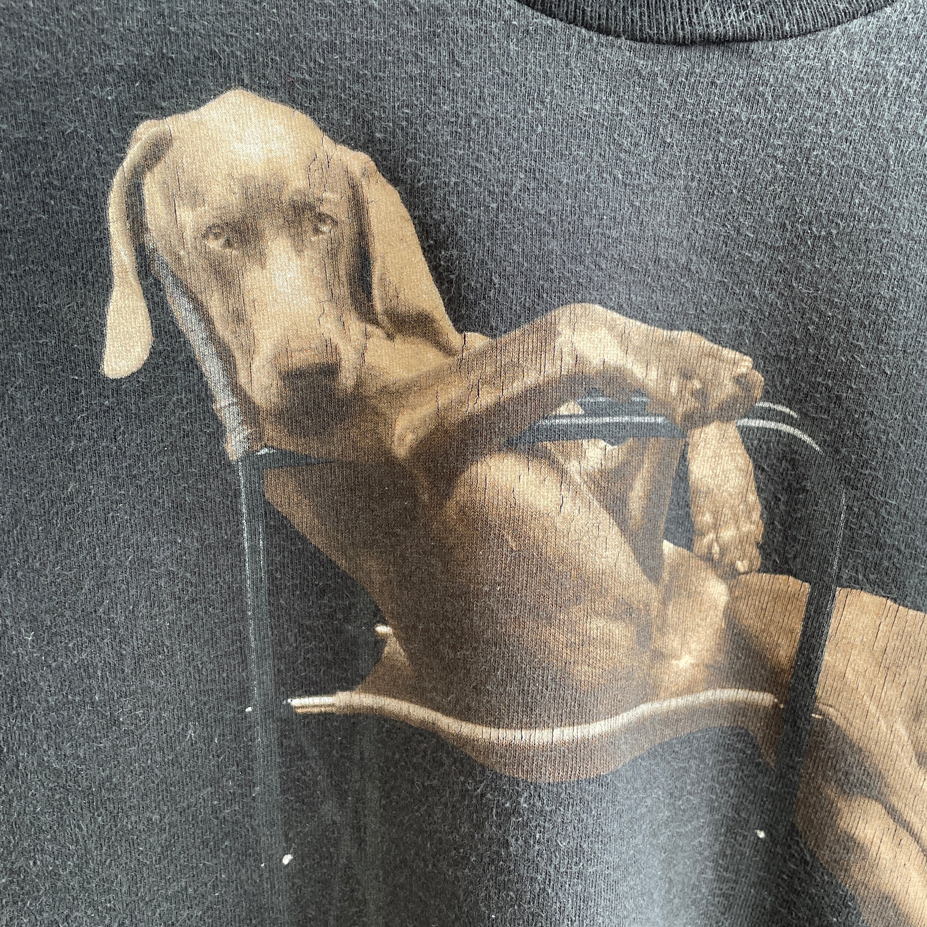 GF15 94年 Tシャツ ビンテージ ウィリアム ウェグマン 犬 | ビンテージ