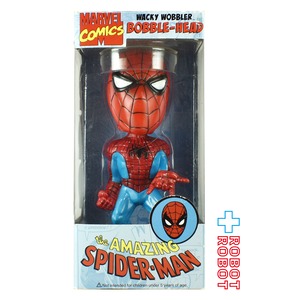 ファンコ マーベル アメイジング・スパイダーマン ワッキーワブラー ボブルヘッド フィギュア 開封箱入
