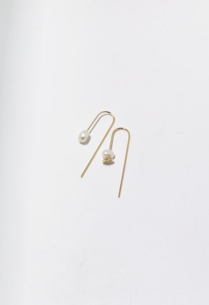 fresh water pearl umbrella pierce Gold