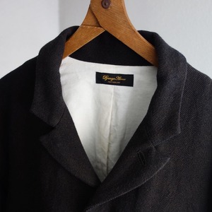classique frenchsackcoat / charcoal（brown x black）