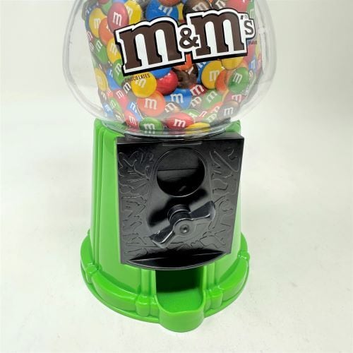 【中古】M&M's Candy Novelty Dispenser Green エムアンドエムズ ディスペンサー チョコレート 容器 アメリカ ギフト  オフィシャル グリーン