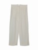 Wide pants  / white / S15PT02-2