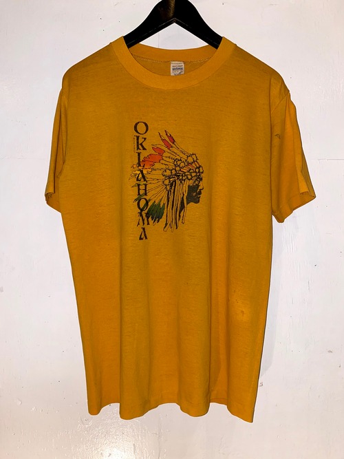INDIAN 　プリントTシャツ　
