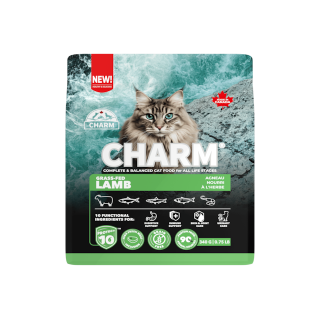 チャーム　グラスフェッドラムキャットフード　３４０ｇ　CHARM