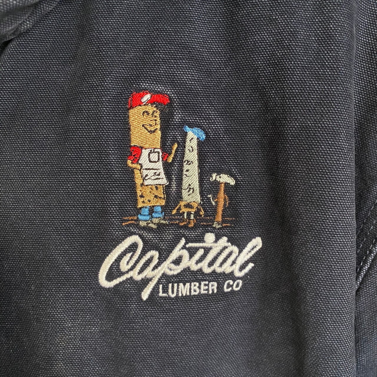 Carhartt カーハート 刺繍入り アクティブジャケット メンズXL 古着 