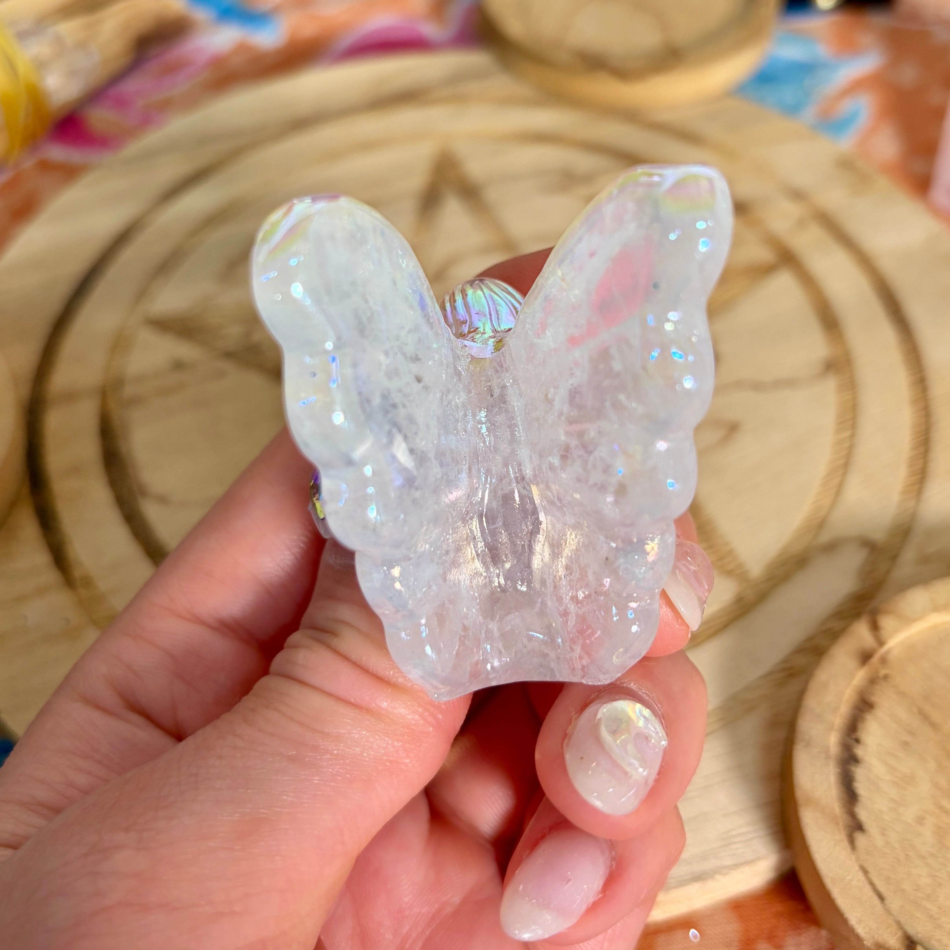 魔女の祭壇】フェアリー・オーラクリスタル（水晶）B | クリスタルと