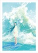 amii. sleeves 《 波飛沫 》 Art by tabi amii. カードスリーブ プロテクター デッキシールド (64枚) アミー あみー