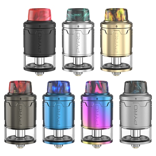 Vandy Vape Pyro V3 RDTA Atomizer 2ml 5980円を特別価格 (バンディベイプ RDTA DL 爆煙 VAPE 電子タバコ シングルコイル デュアルコイル)