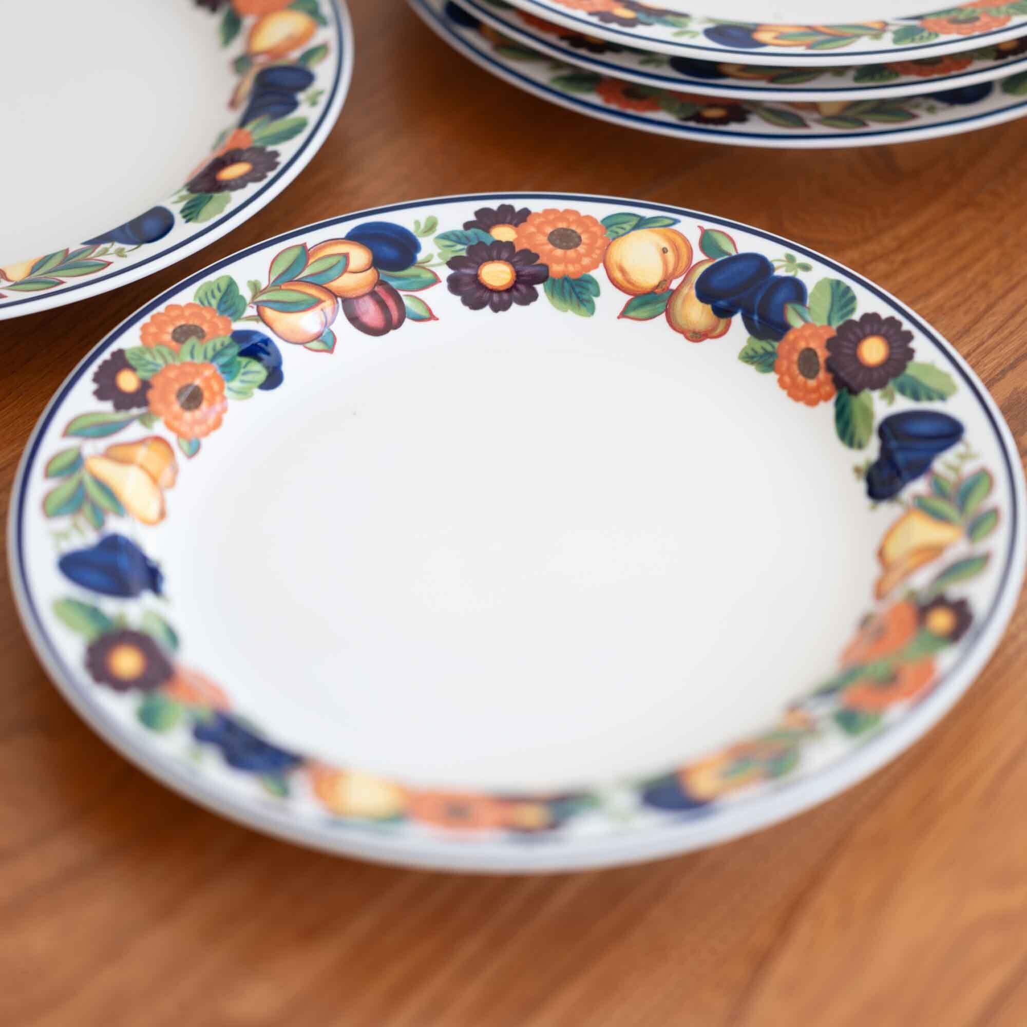 ロイヤルコペンハーゲン　「ゴールデンサマー」シリーズ　２４センチプレート　未使用５枚組