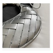 編み込み ハーフムーン ハンドバッグ  90003