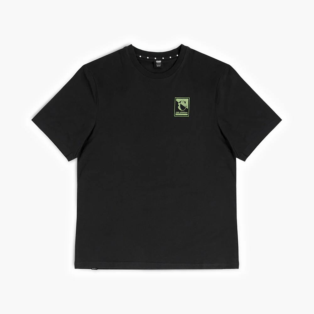Ciele Athletics(シエル アスレチックス)U ORTShirt - Running tree- Black -unisex ユニセックスランニングTシャツ