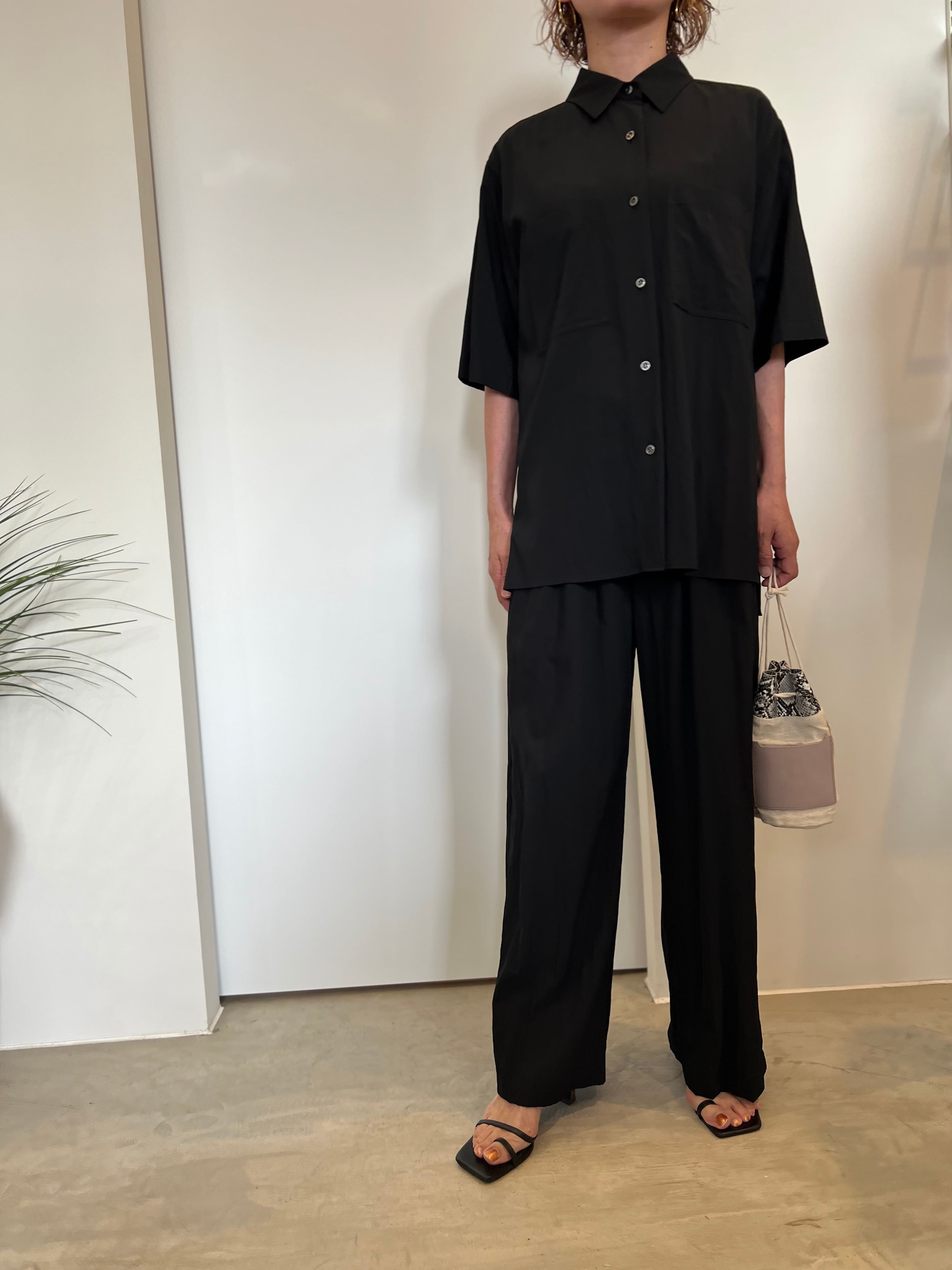 【cafune】セットアップ可 イージーパンツ 535608