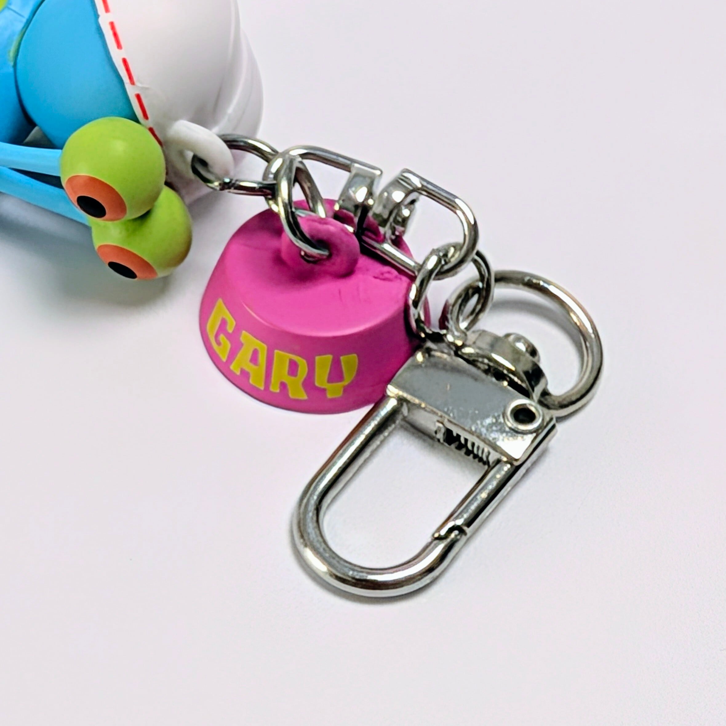 ⚡️KOREA Exclusive⚡️【 SpongeBob SquarePants ( スポンジボブスクエアパンツ ) 】※開封済販売 『 ゲイリー 』 / 韓国限定‼️筋肉パンパン マッスルランダムキーリング / マスコット〚アメリカン雑貨 アメトイ〛