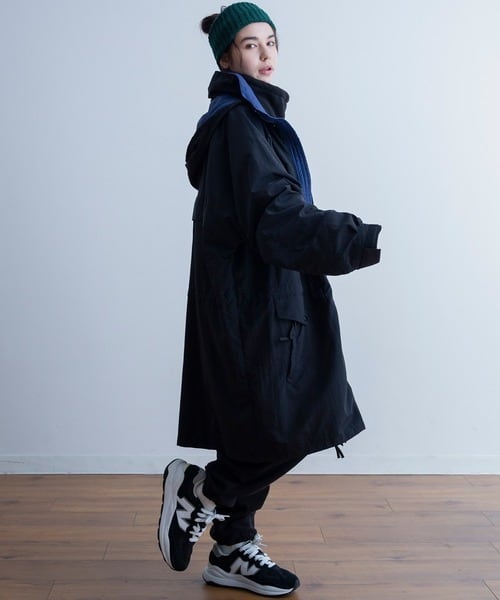 Universal Style Wear】 yappy coat (black) | dros dro