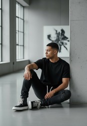 存在感設計｜クラッシュスキニーデニム(D00008)