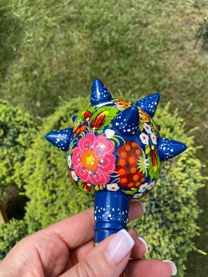 ペトリキフカ塗り　木製ブラバ （Yermolayeva Olga作）