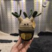 【トリプルコラボ】 編みぐるみグラキリス ライトベージュM With アイズ