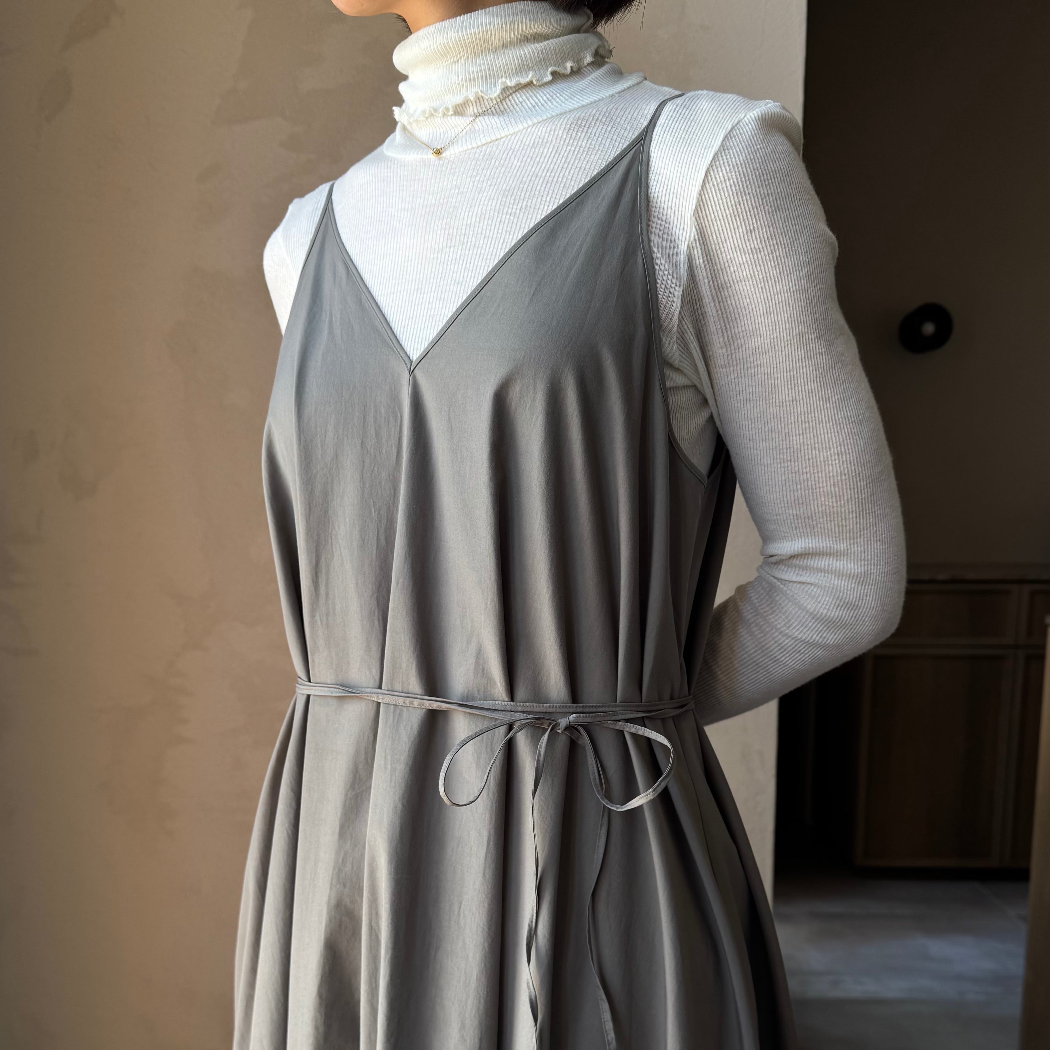 POSTELEGANT ｜High Count Cotton Cami Dress | HJ GALLERY