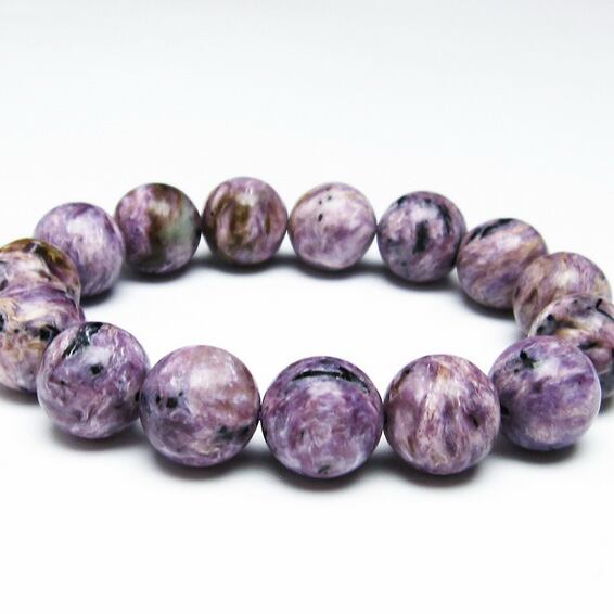 チャロアイト ブレスレット 15mm 一点物 [M便 1/10] 111-32061