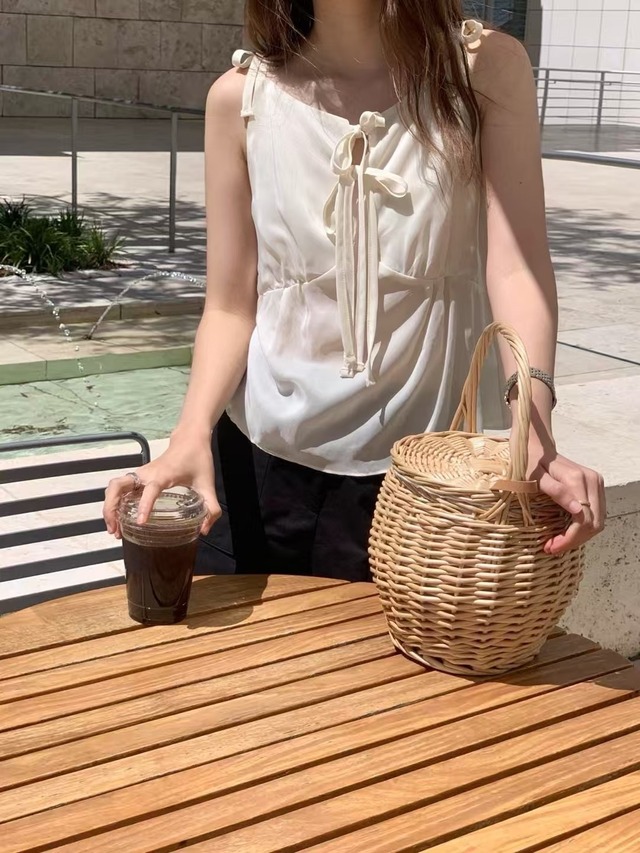 (overtake) merci blouse / 3color