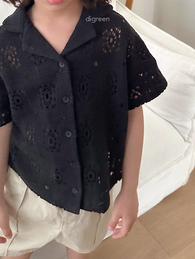 digreen26su_Crochet Shirt