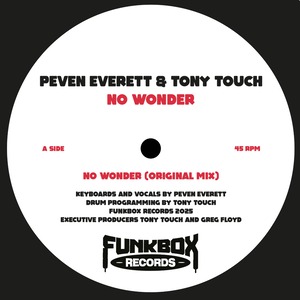 〈残り1点〉【12"】Peven Everett & Tony Touch - No Wonder (Incl. Yoruba Soul Rmx)