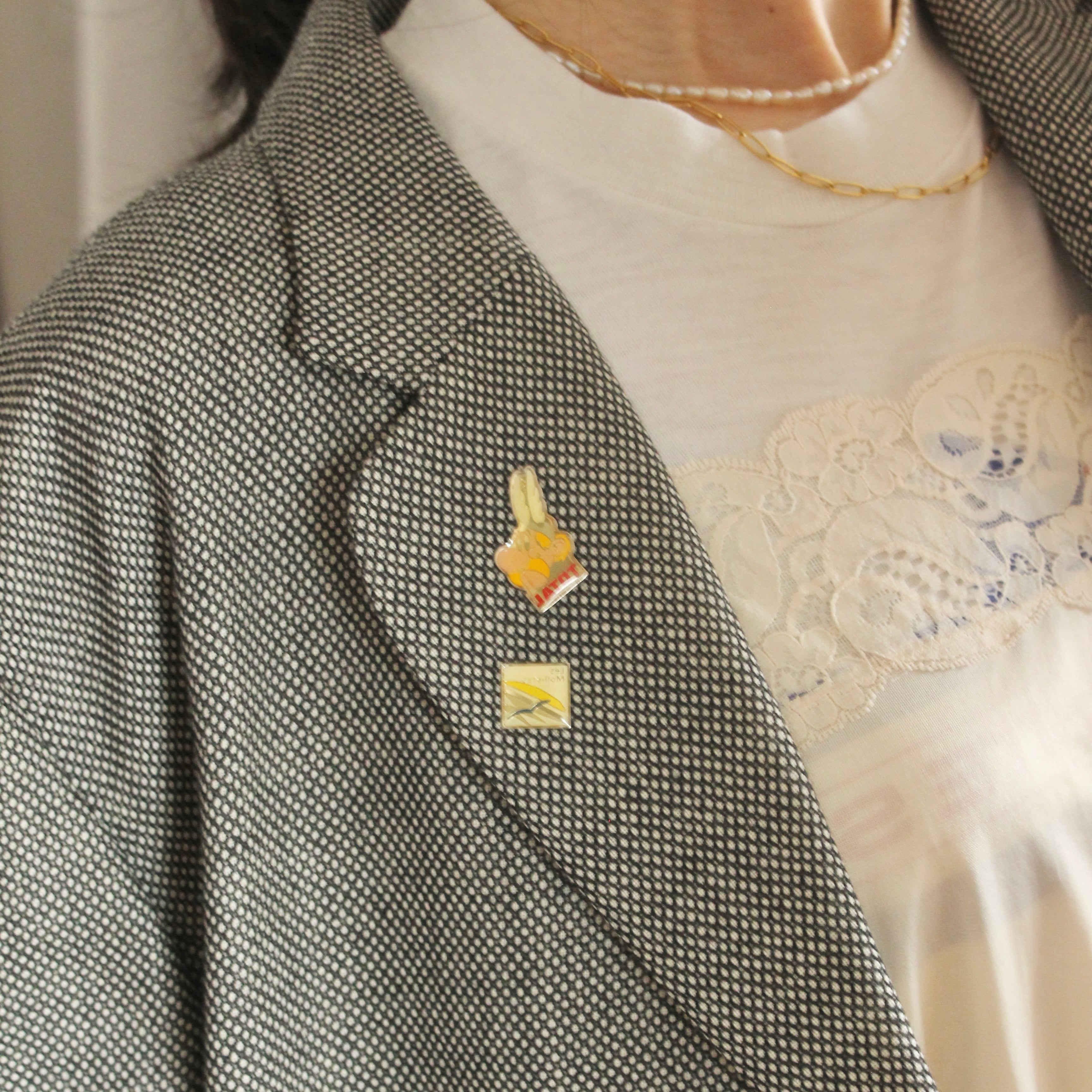 ボックスシルエットジャケット ブラック