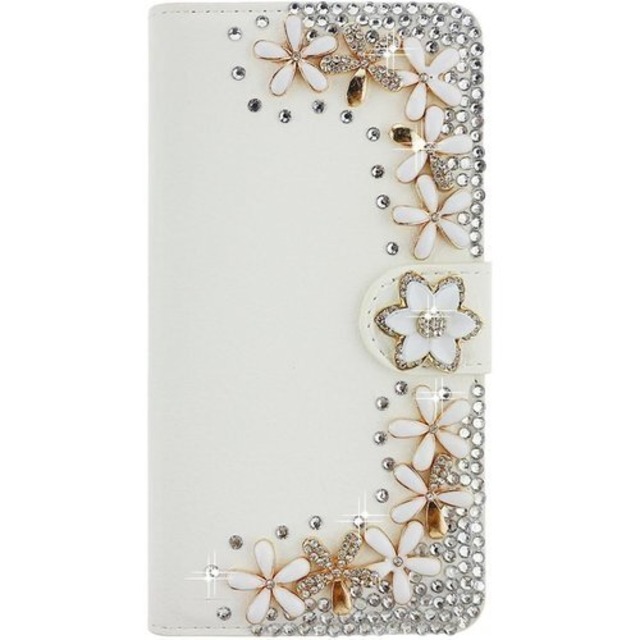 Google Pixel 8A ケース PUレザー 手帳型カバー ラインストーンデコ お花スタンド ピクセル8a ケース カードスロット付 Google グーグル 専用 ぴくせる 8a ケース Pixel8a 手帳 ケース カバータッチペン プレゼント 星花 Google Pixel8a 3290