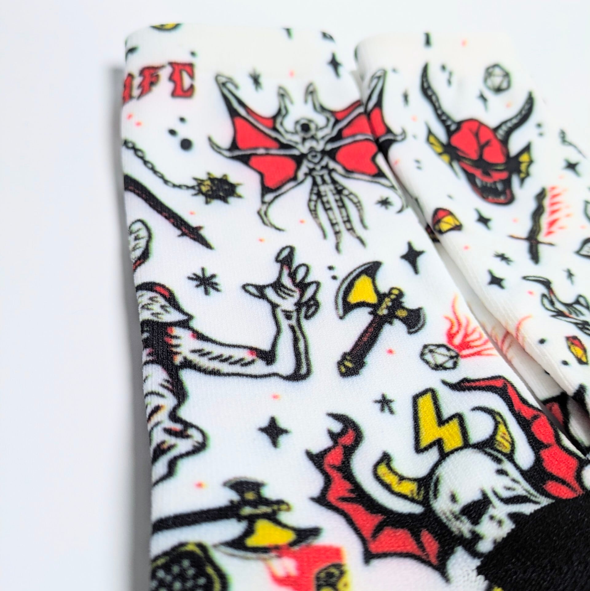 【 crew socks / クルーソックス 】 『 Stranger Things / ストレンジャーシングス 』  靴下 / ソックス〚アメリカン雑貨 アメトイ〛