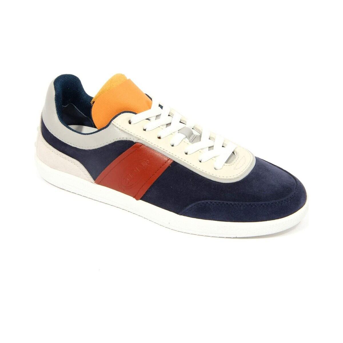 TOD'S トッズ レディース スニーカー スエード・レザー ネイビー