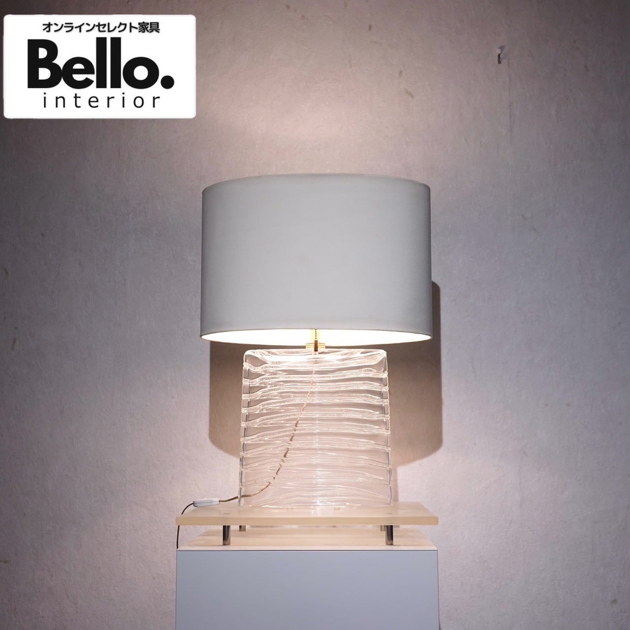 【美品】SLAMP BACH テーブルランプ イタリア製 照明 ランプ モダン SLAMP スランプ BACH バッハ フロアライト スタンドライト