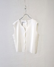 METHO - Through fit No sleeves : Whit:short