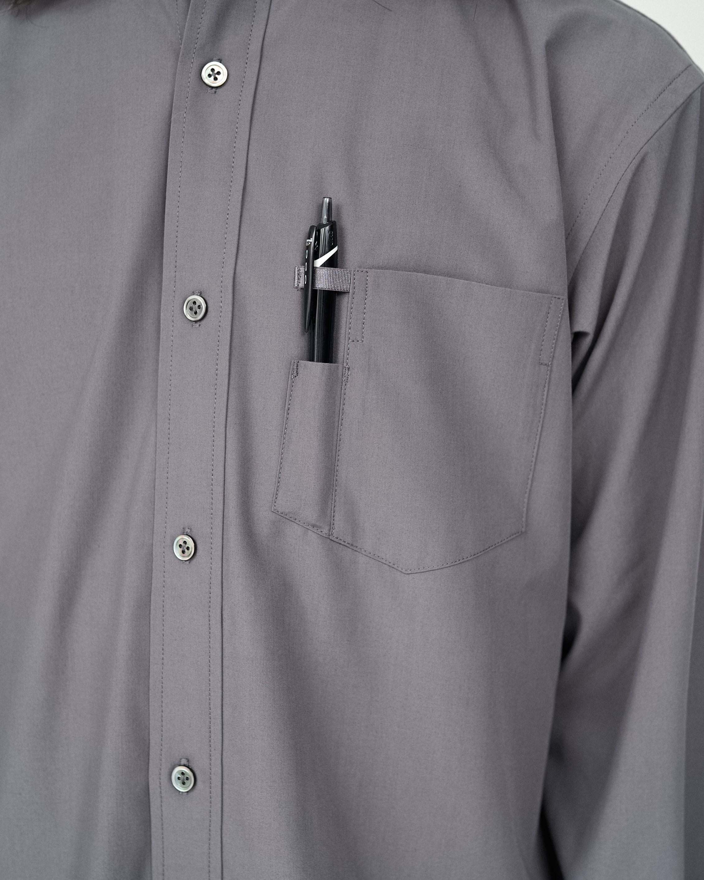 FreshService｜SERVICE WORK BAND COLLAR SHIRT | 眠家オンラインストア