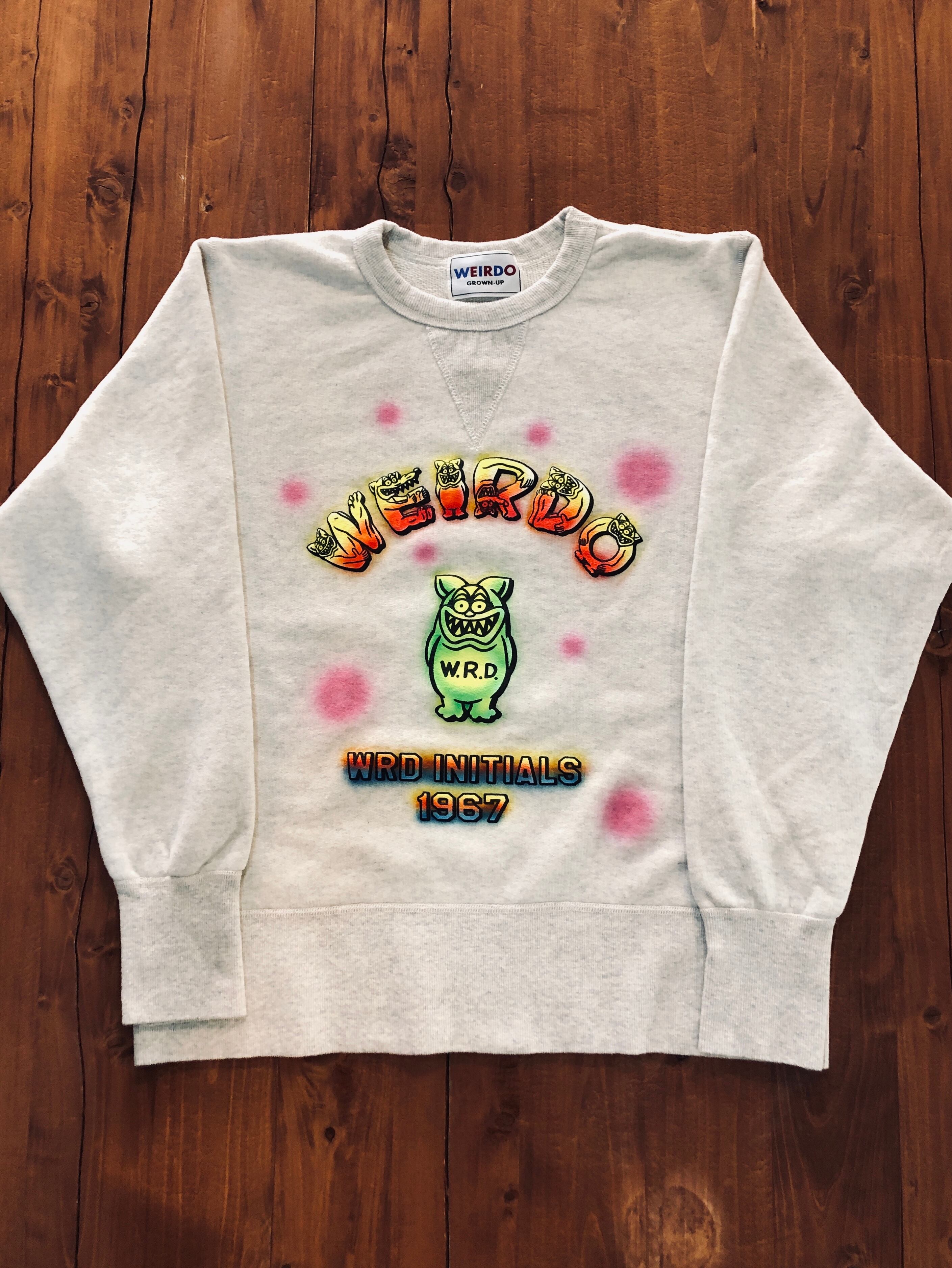 ウィアード ウィアード スウェット WEIRDO フットボールスウェット M 
