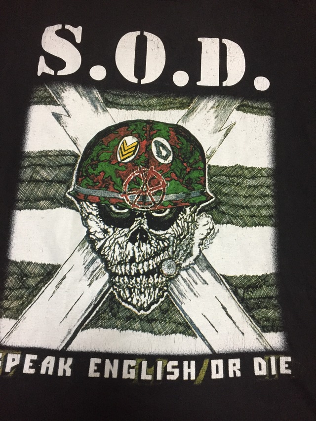 S.O.D. ヴィンテージ Tシャツ | 7010grindclothing