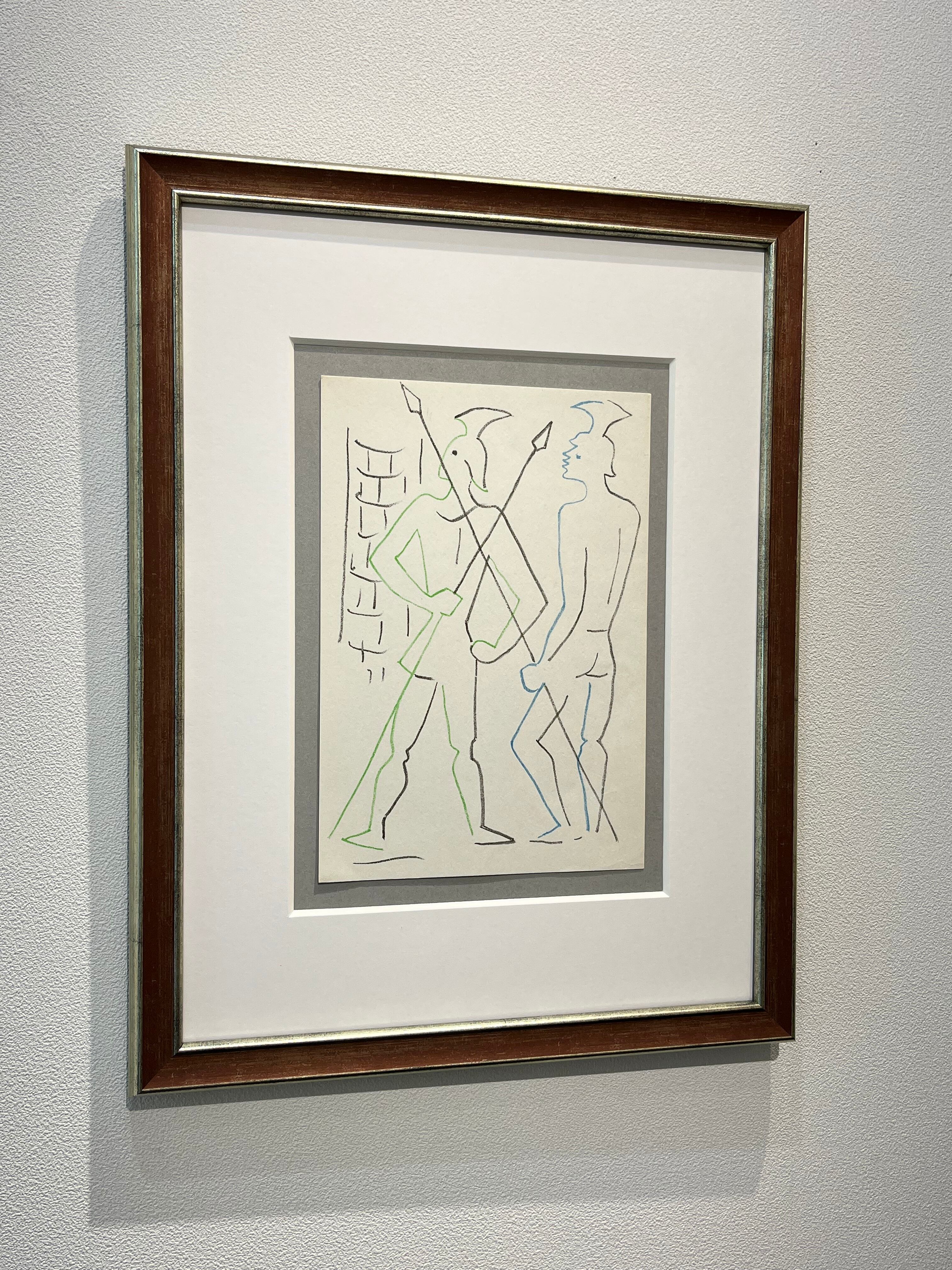 Jean Cocteau（ジャン・コクトー） / 版画 「劇場（テアトル）シリーズ