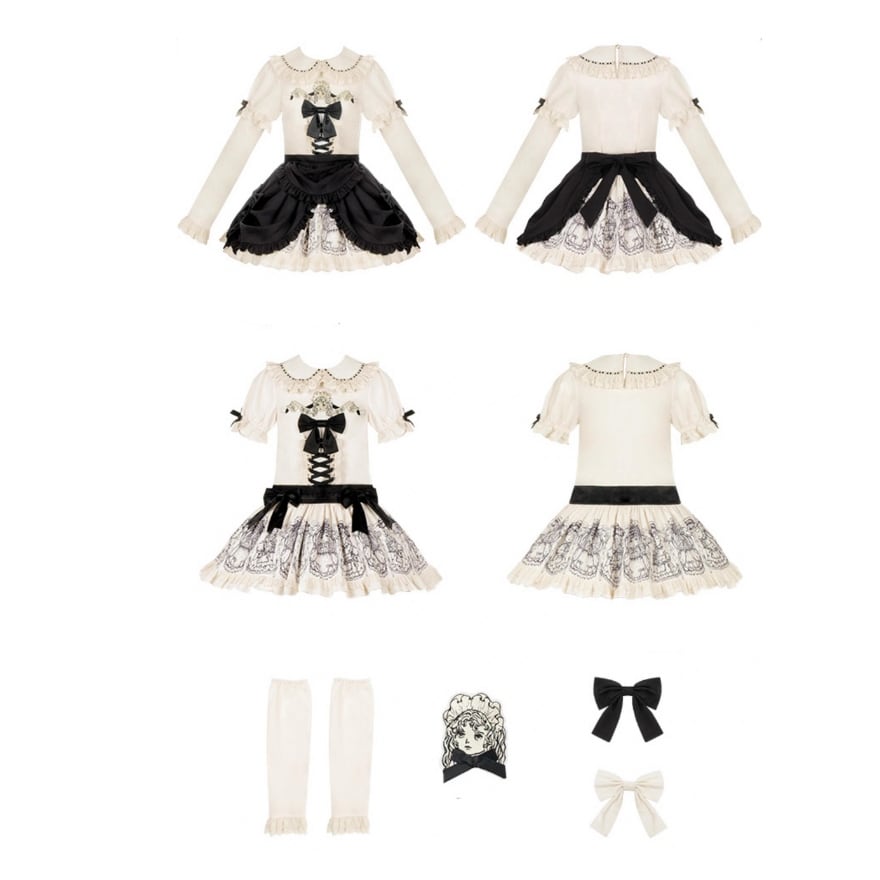 ロリータファッション通販 SEASONZ ゴスロリ ワンピース ドール