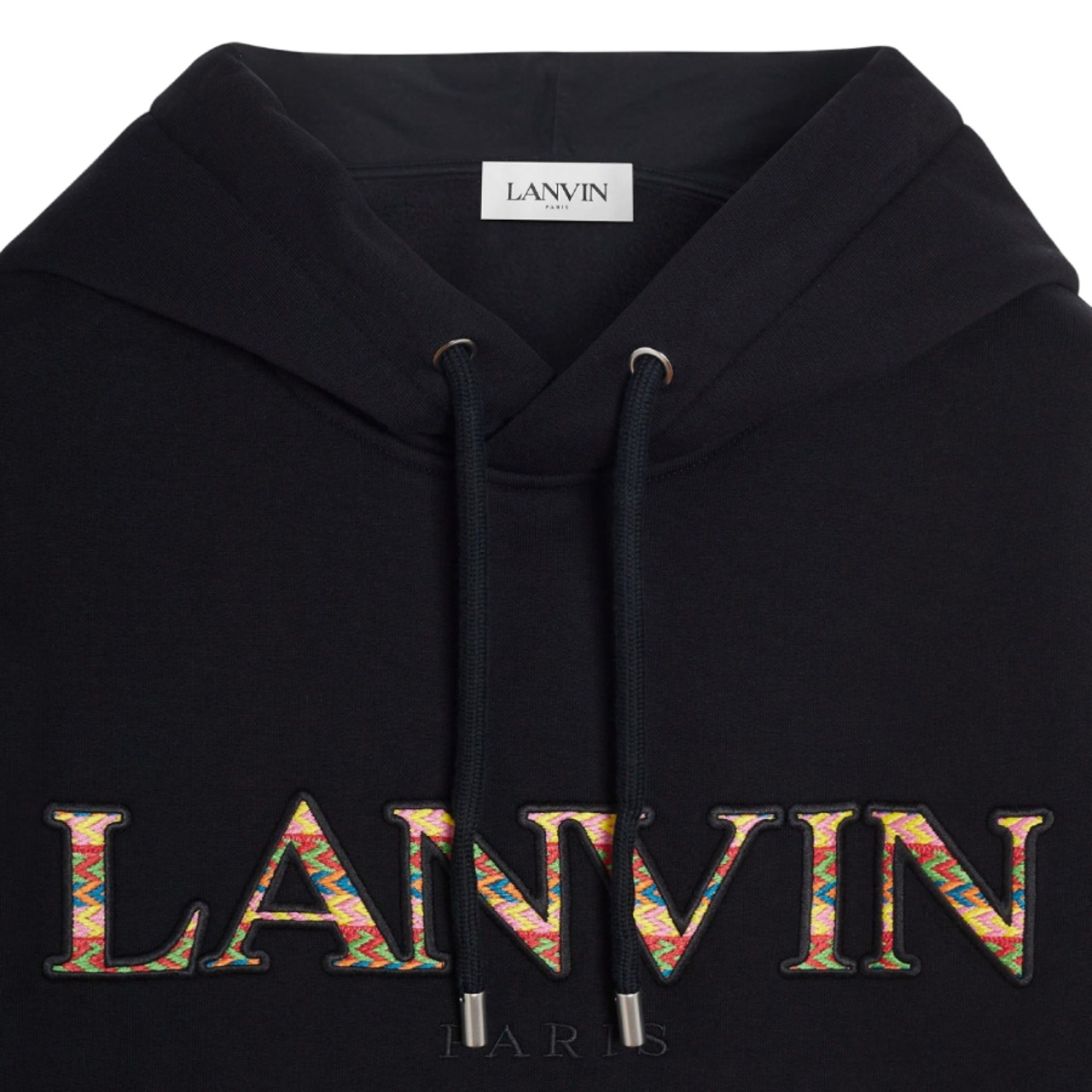 【LANVIN】FLEECE EUSEBIO HOODIE CURB LONG - 4