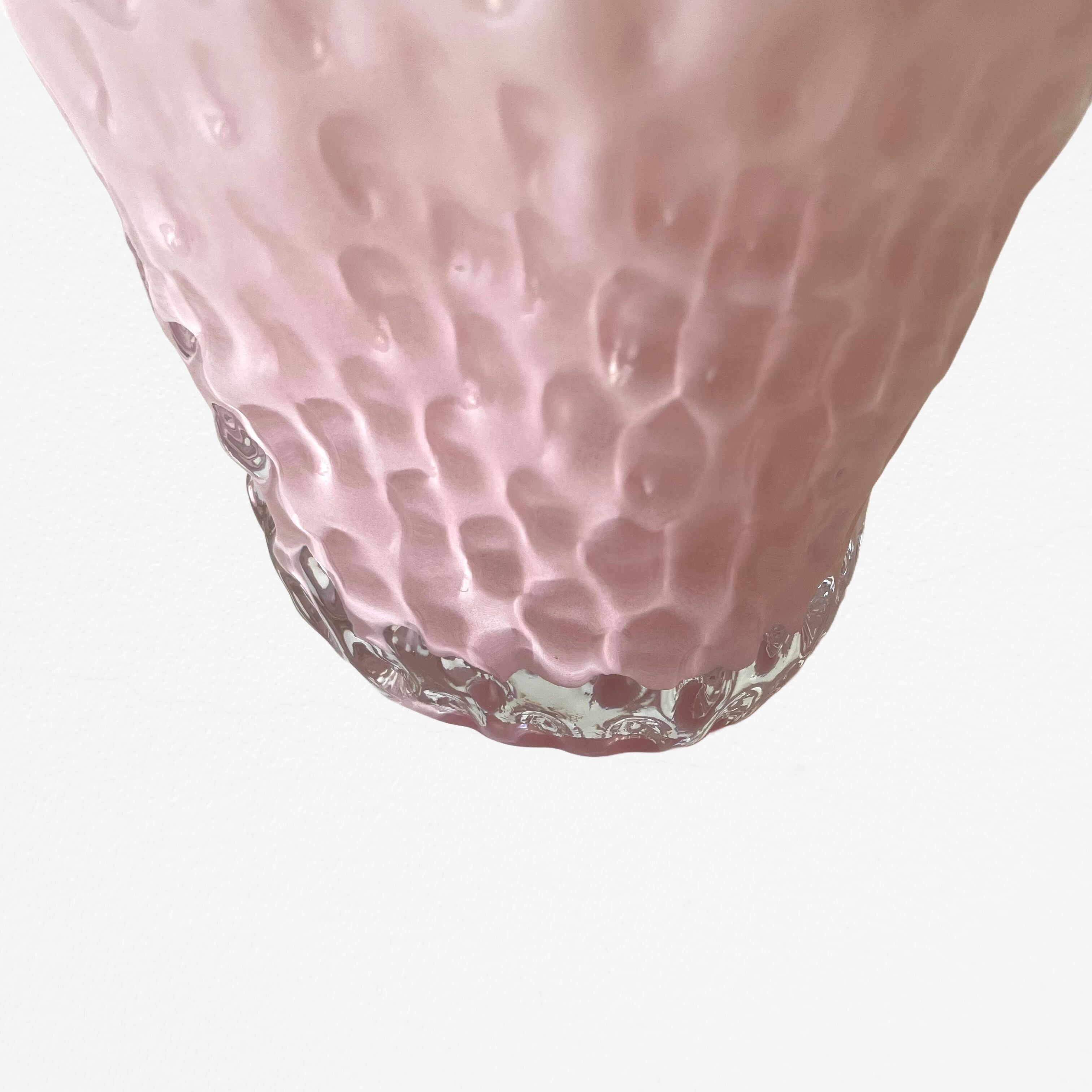 Strawberry Glass Vase ガラス ストロベリーベース 花瓶 フラワー