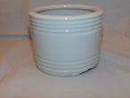 白磁火入れ White porcelain ashtray