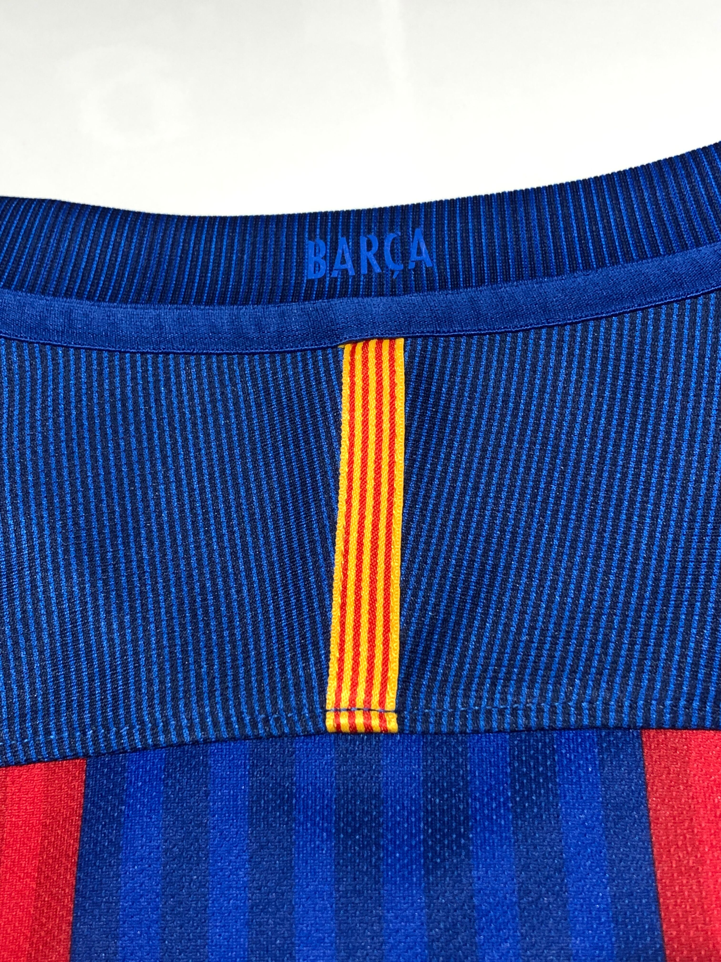 2016】 FC Barcelona（H） Condition：Preowned Grade：8 Size：M No.21  ANDRE GOMES SUPER COPA DE ESPANA Jerseum Store
