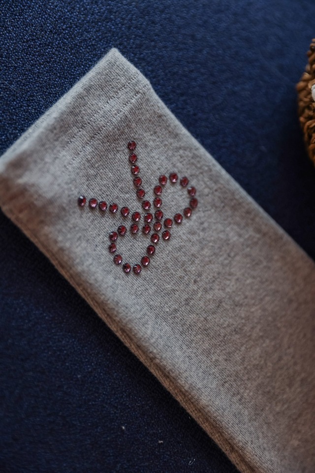 ラスト1 cream11【即納】<PUDDING>  Ribbon leggings