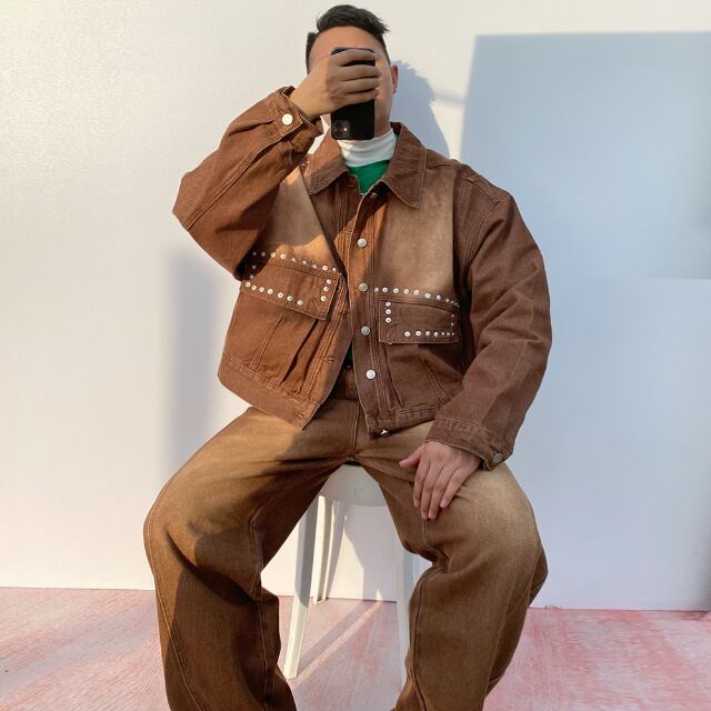 予約販売】メンズ セットアップ メンズ カジュアル 男前 ホワイト