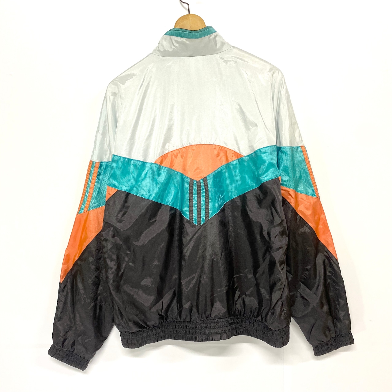 80〜90年代 80s 90s 銀タグ adidas アディダス ナイロンジャケット 
